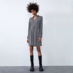 Zara V Neck Dress - Small